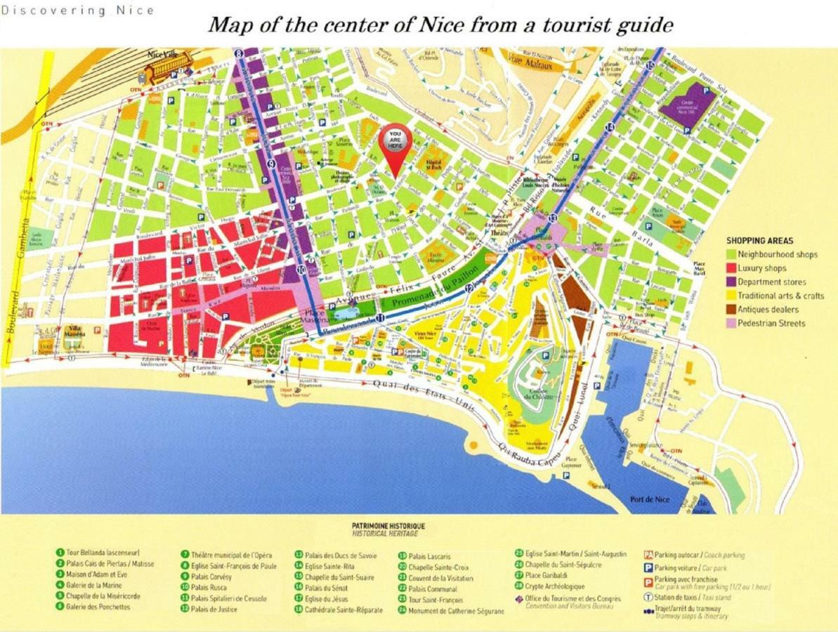 Nice Centre Flat - Modern, Quiet And Brand New المظهر الخارجي الصورة